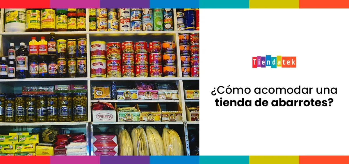 2 acomodar tienda de abarrotes