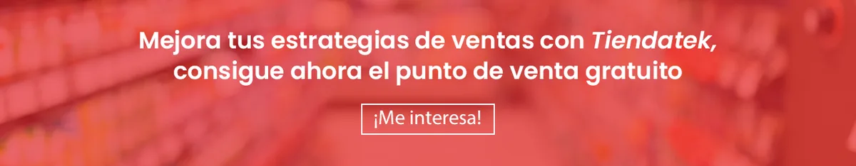Impulsa tus ventas con punto de venta de Tiendatek