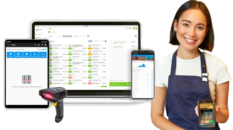 Tiendatek punto de venta para abarrotes