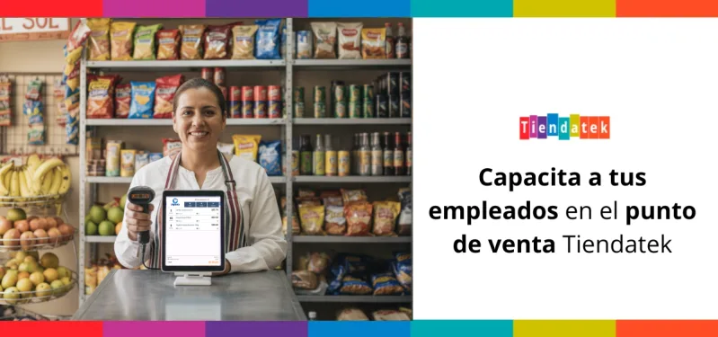 Punto de venta tiendatek capacitacion empleados